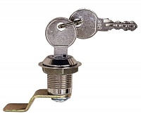 Замок почтовый ЕU-20x90 секретный изогнутый 10 мм ригель металлический ключ 